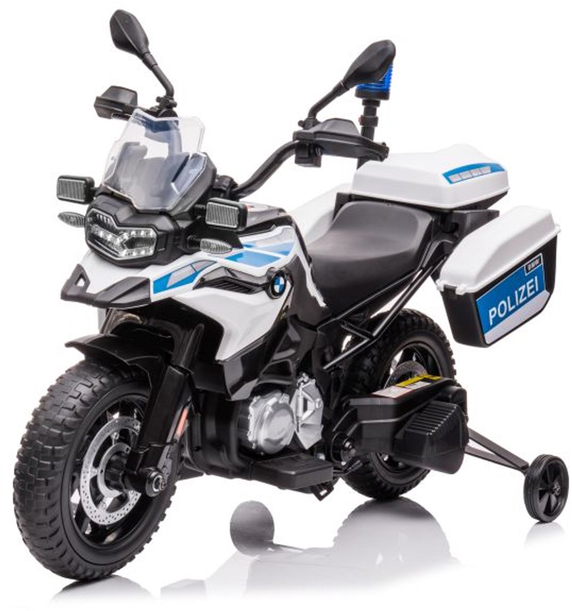 Kinder Motor BMW 12V | Zwaailicht & Sirene | Speelgoed | Leeftijd 3-6 Jaar | Oplaadbaar